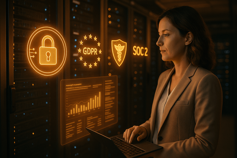 How secure is AI customer support? Addressing GDPR, HIPAA and SOC2 concerns