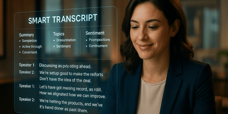 Smart Transcripts
